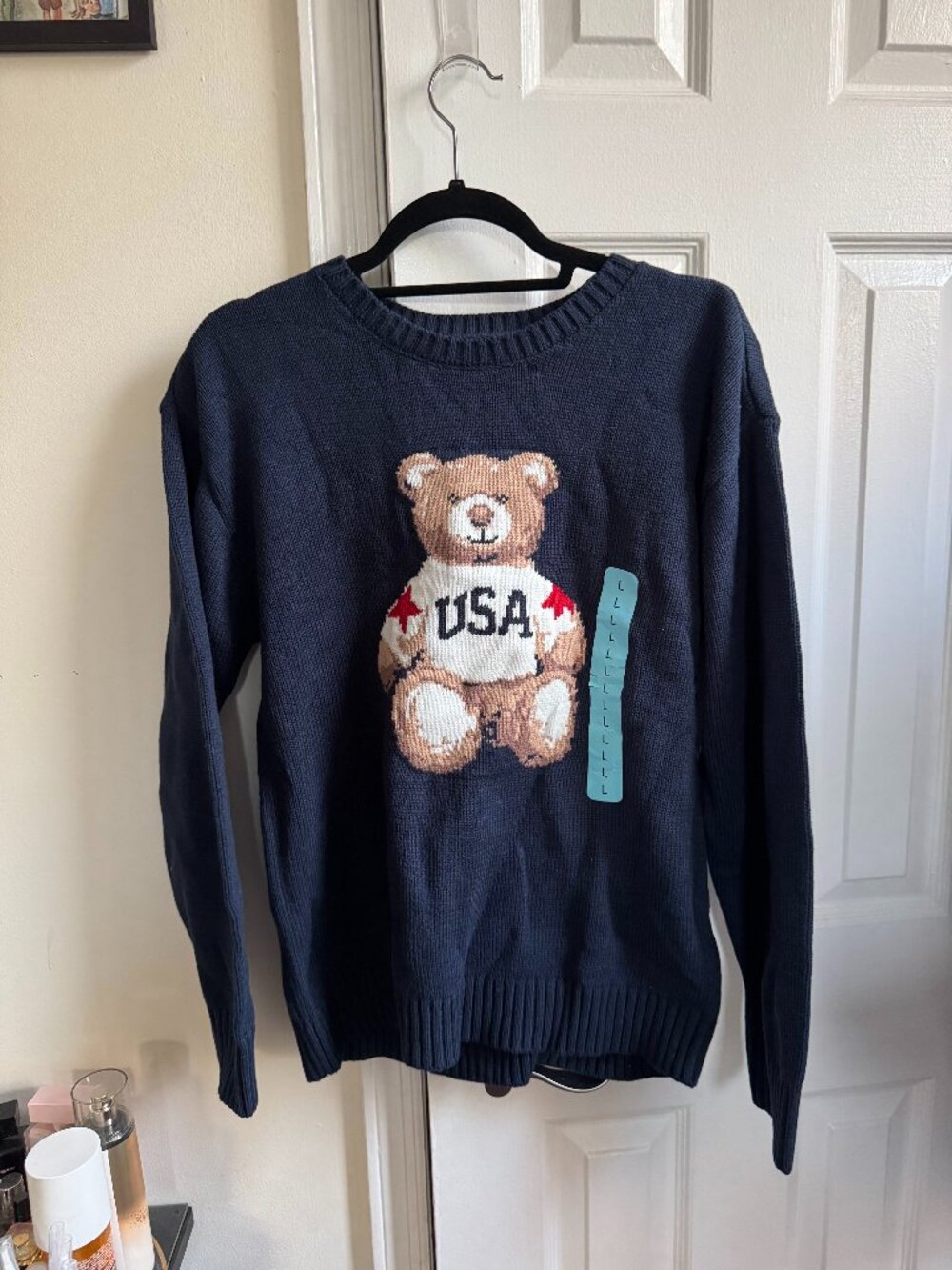 *NWT* Might Fine Ralph Lauren Dupe Sweater Navy Blue